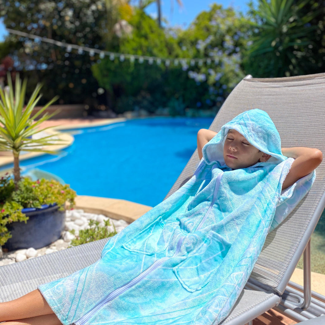 Hooded Towel - Green